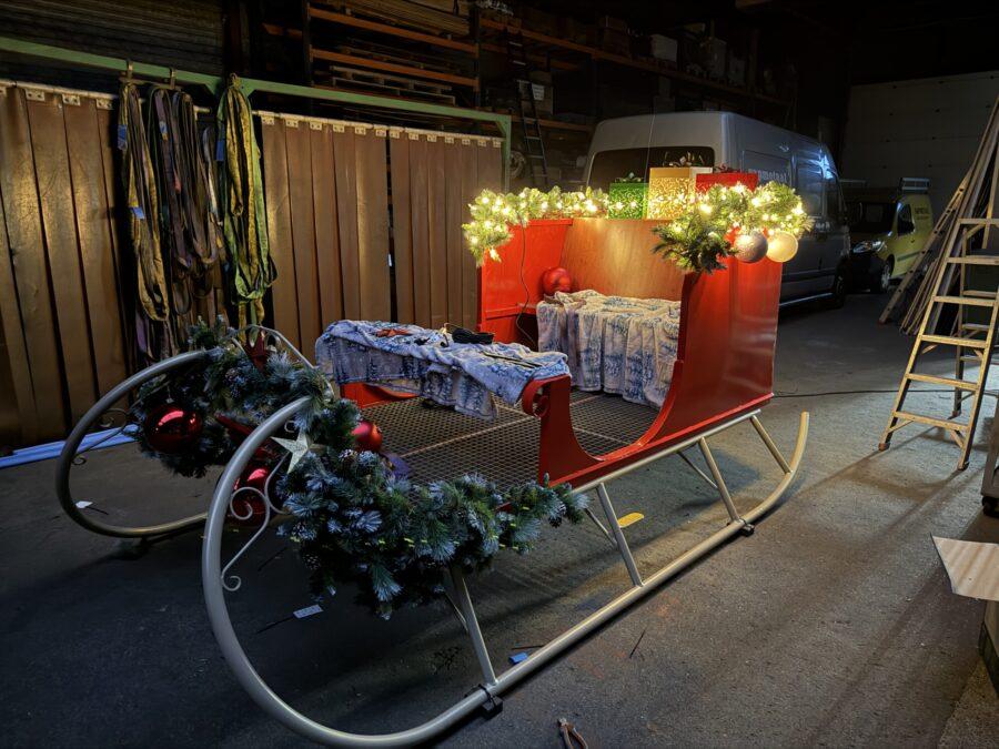 Arerenslee voor de Kerstman