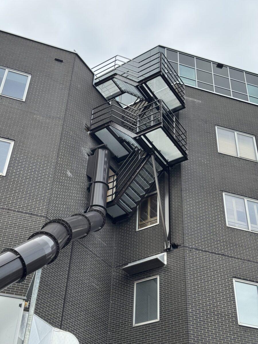 Vluchttrap op Hoogte