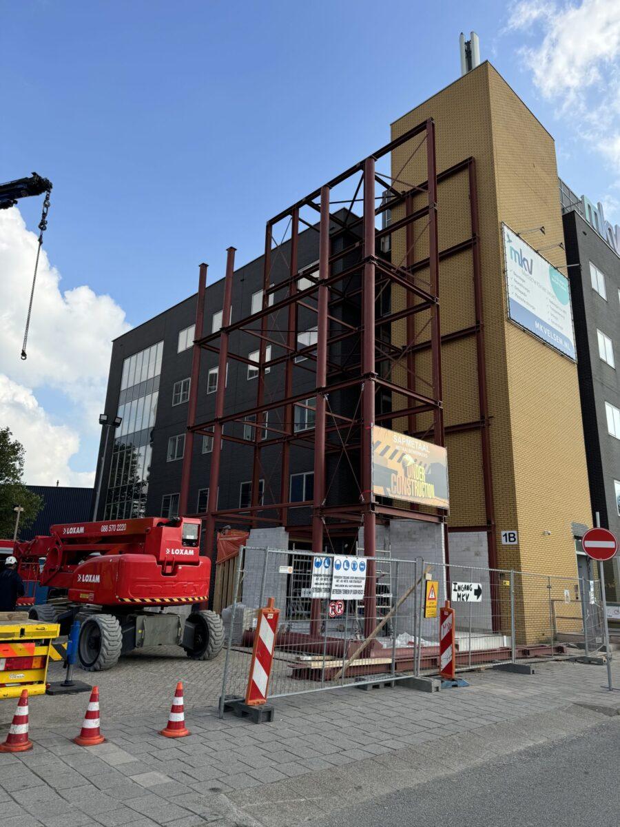 Stalen Constructie Uitbreiding Medische kliniek Velsen