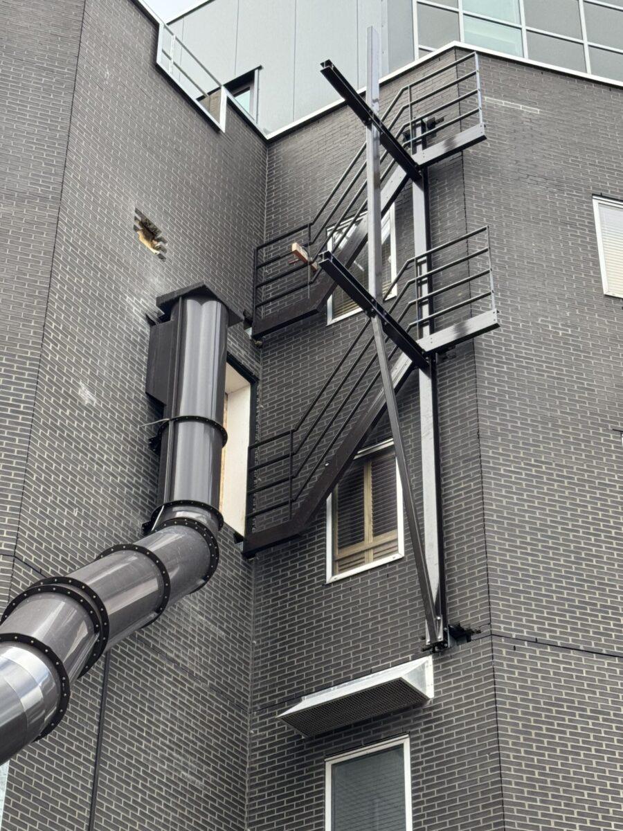 Vluchttrap op Hoogte