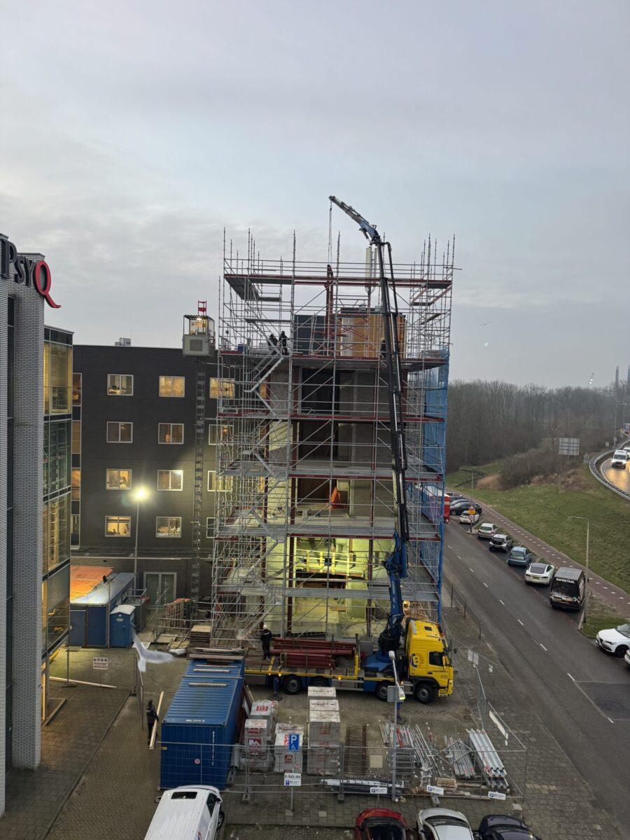Stalen Constructie Uitbreiding Medische kliniek Velsen
