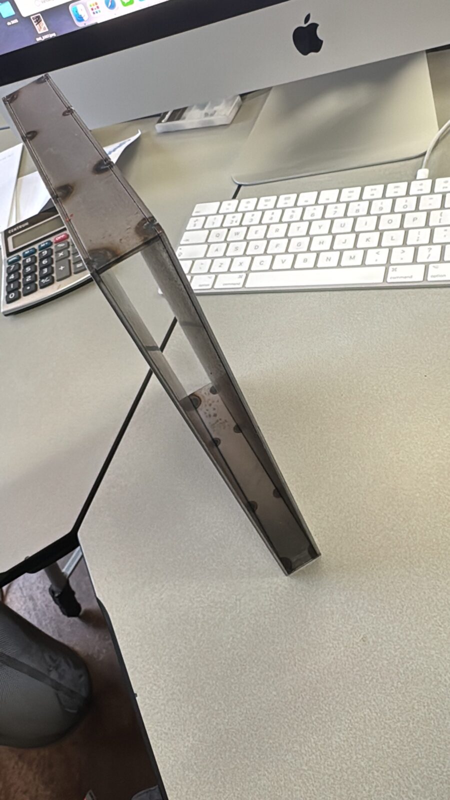 Metal slipcase for Norio Takasugi’s first artist book.