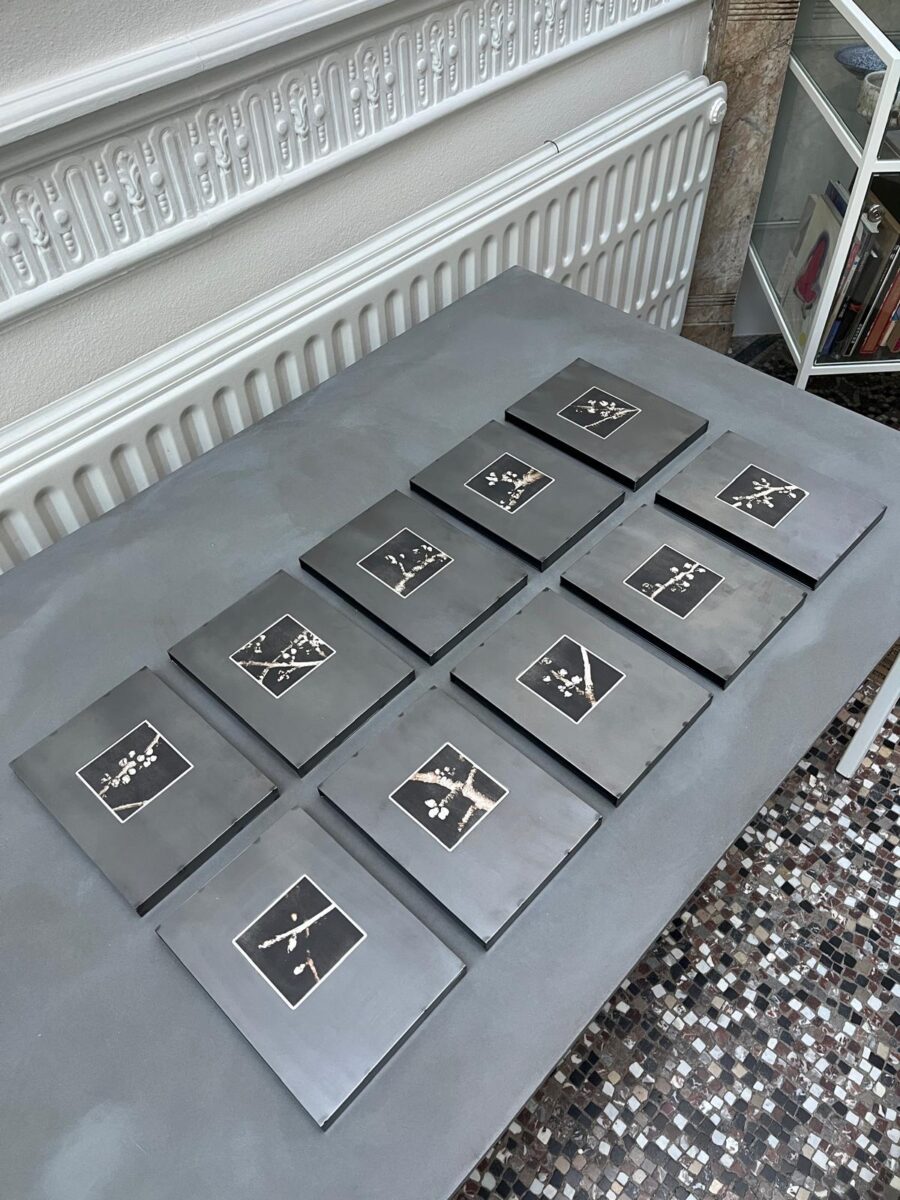 Metal slipcase for Norio Takasugi’s first artist book.